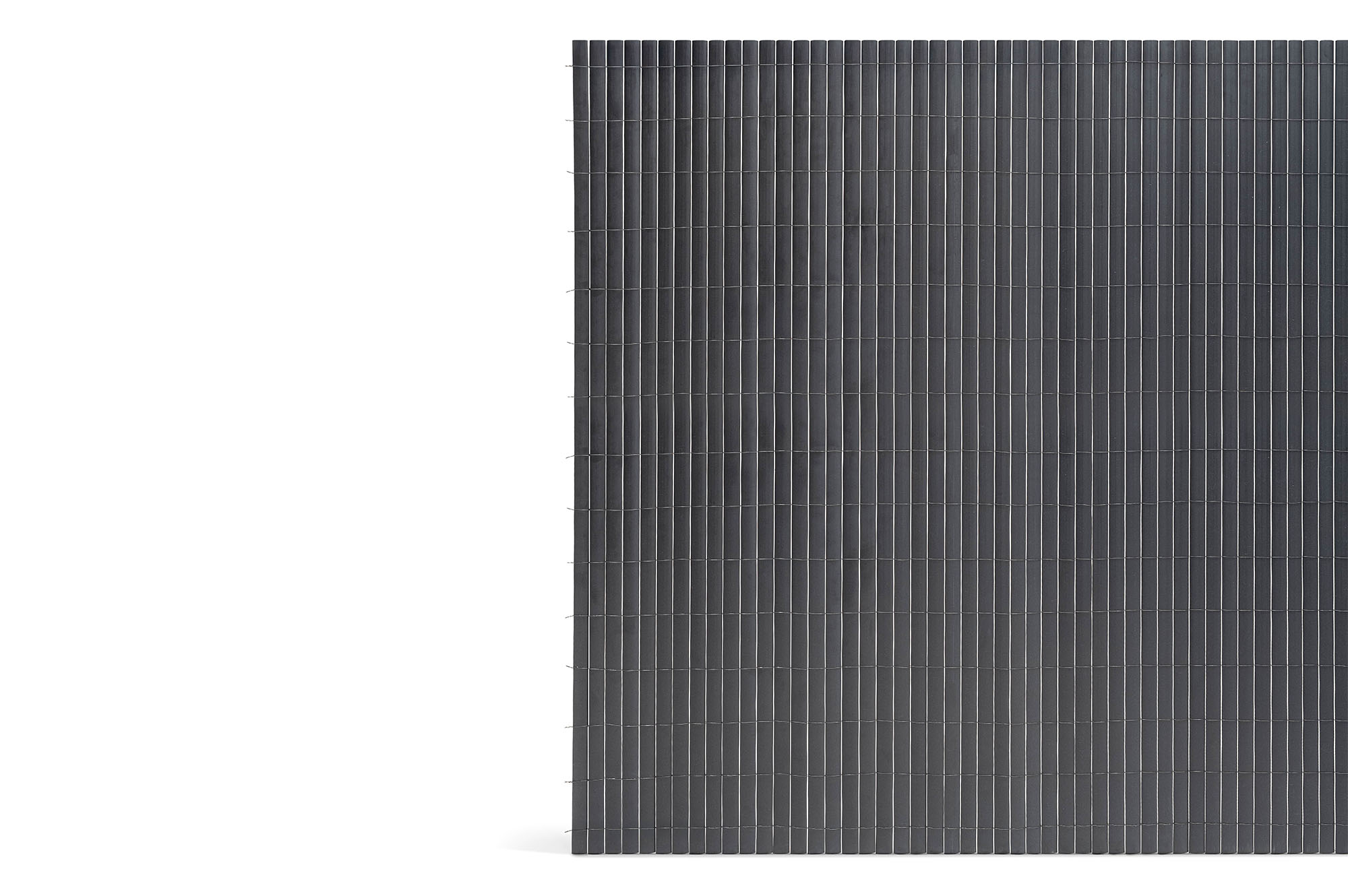 Σίτα από καλάμι PVC VISO, μήκος 5μ x ύψος 1,5μ, γκρι ανθρακί 10