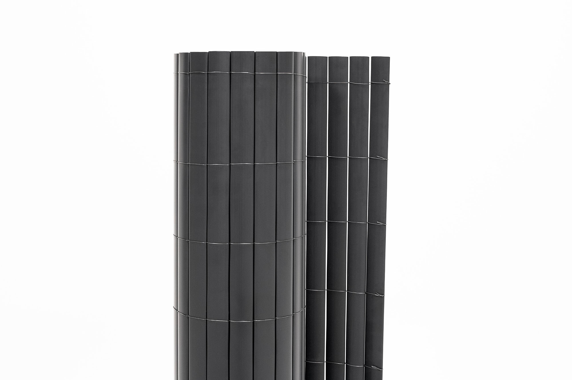 Σίτα από καλάμι PVC VISO, μήκος 8μ x ύψος 1,5μ, γκρι ανθρακί 9