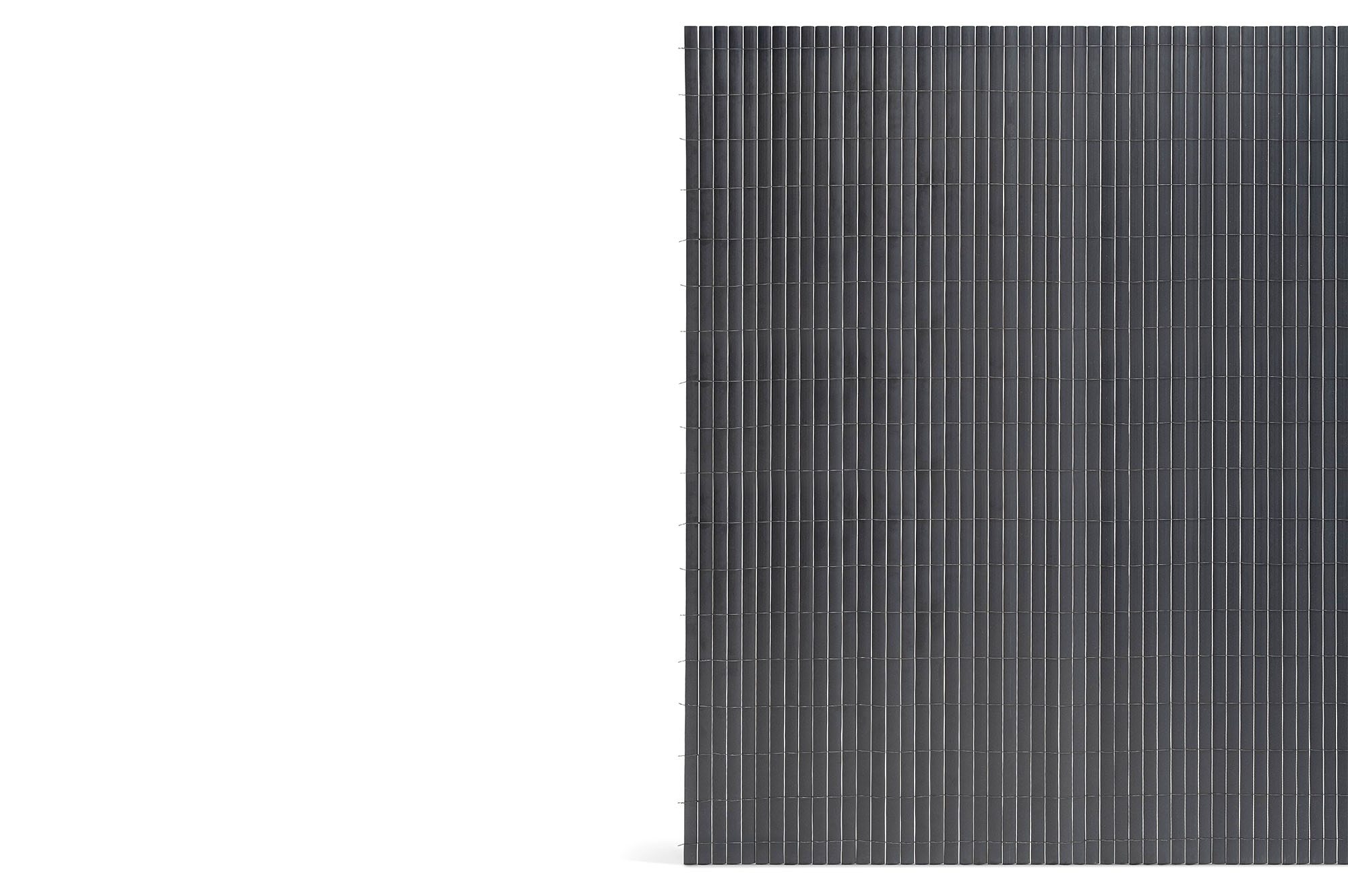 VISO PVC niedru siets, 3 m garš x 1,8 m augsts, antracīta pelēks 10