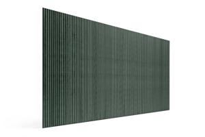 VISO double-sided PVC reed screen, 8m x 1.8m, green, with fasteners 4