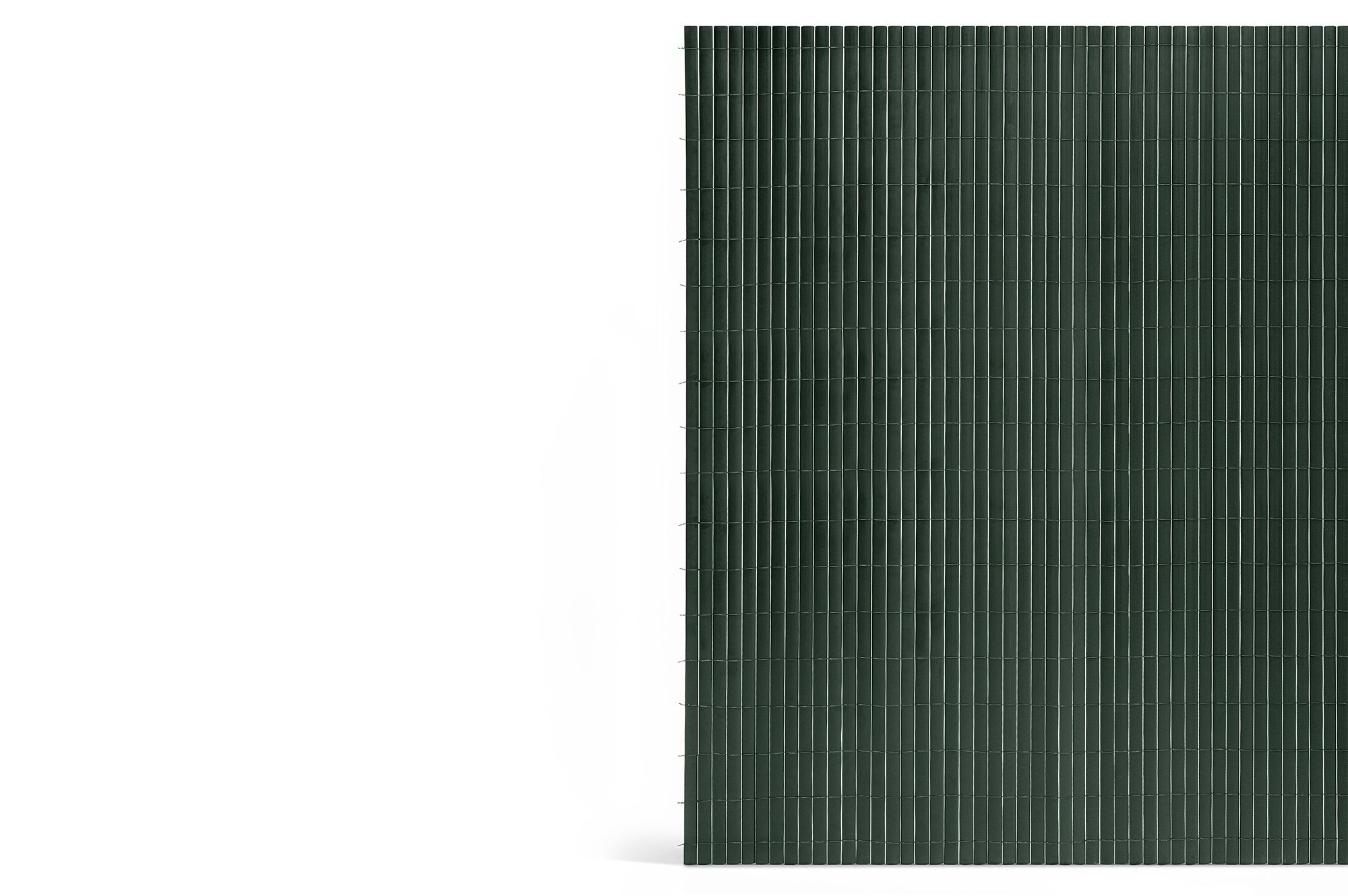 Pantalla de caña de PVC VISO, 8 m x 1,8 m, verde 10