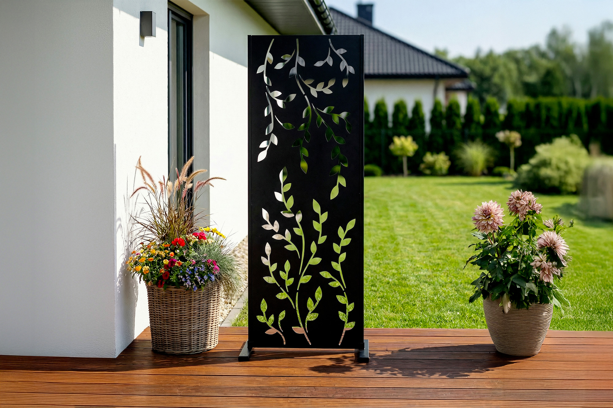 3 kpl FOLYA-koristepaneeleita, 160 cm korkea, täyskuvioinen 10