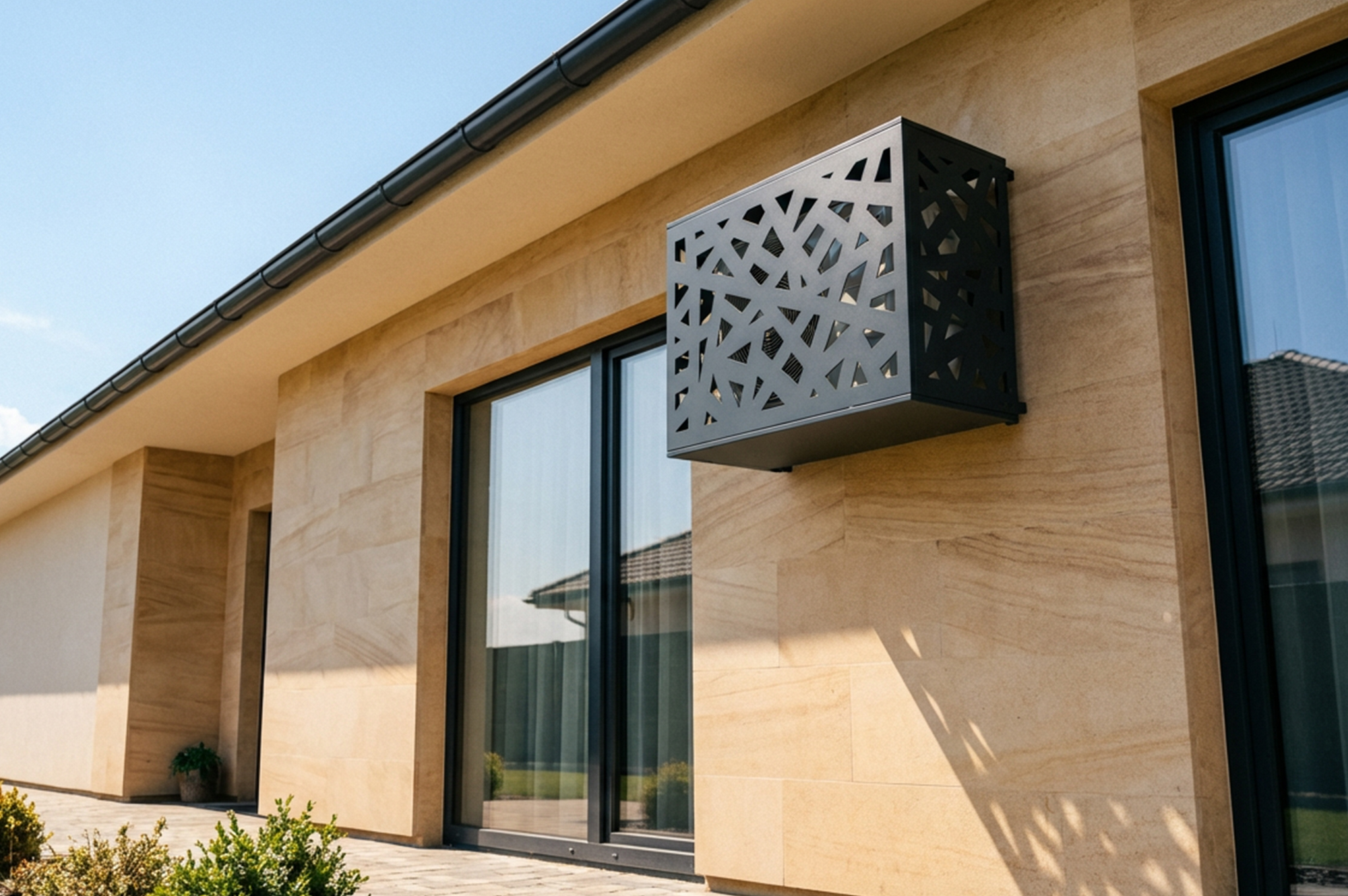 Amaro Ruivo Klimaanlagenabdeckung mit Bodenplatte – Größe S 14