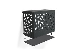 Cache clim & pompe à chaleur AMARO RUIVO Acier avec face inférieure - Taille S 2