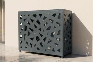 Cache clim & pompe à chaleur AMARO RUIVO Acier - Taille M main image