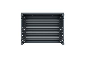 Cache clim & pompe à chaleur ANETO aluminium gris - taille S 6