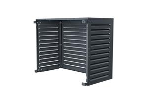 Skydd För Luftkonditionering Och Värmepump ANETO Aluminium Grå - Storlek M 5