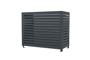 Aneto grijze aluminium airconditioninghoes - maat M 15