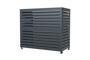 Aneto grey aluminum air conditioner cover - size L 15
