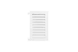 Airco- & Warmtepomp Ombouw ANETO Aluminium Wit - Maat S 7