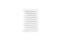 Aneto white aluminum air conditioning cover - size S 7