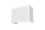 Aneto white aluminum air conditioning cover - size S 14
