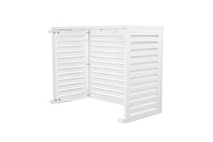 Air Conditioner & Heat Pump Cover ANETO Aluminium White - Size M 6