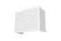 Aneto white aluminum air conditioner cover - size M 15