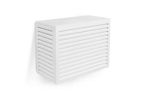 Air Conditioner & Heat Pump Cover ANETO Aluminium White - Size M 2