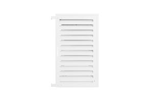 Cache clim & pompe à chaleur ANETO aluminium blanc - taille L 7