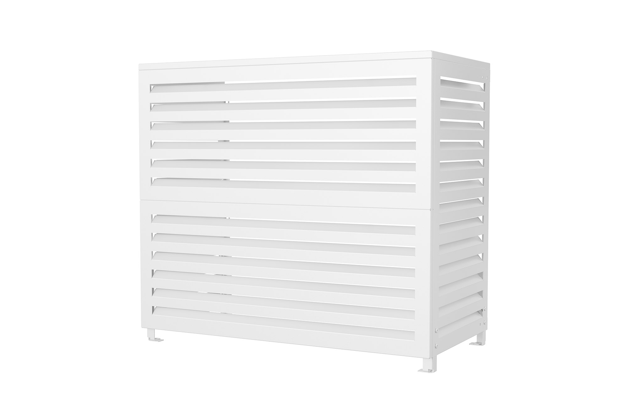 Aneto balts alumīnija gaisa kondicioniera pārsegs - L izmērs 15