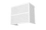 Aneto balts alumīnija gaisa kondicioniera pārsegs - L izmērs 14