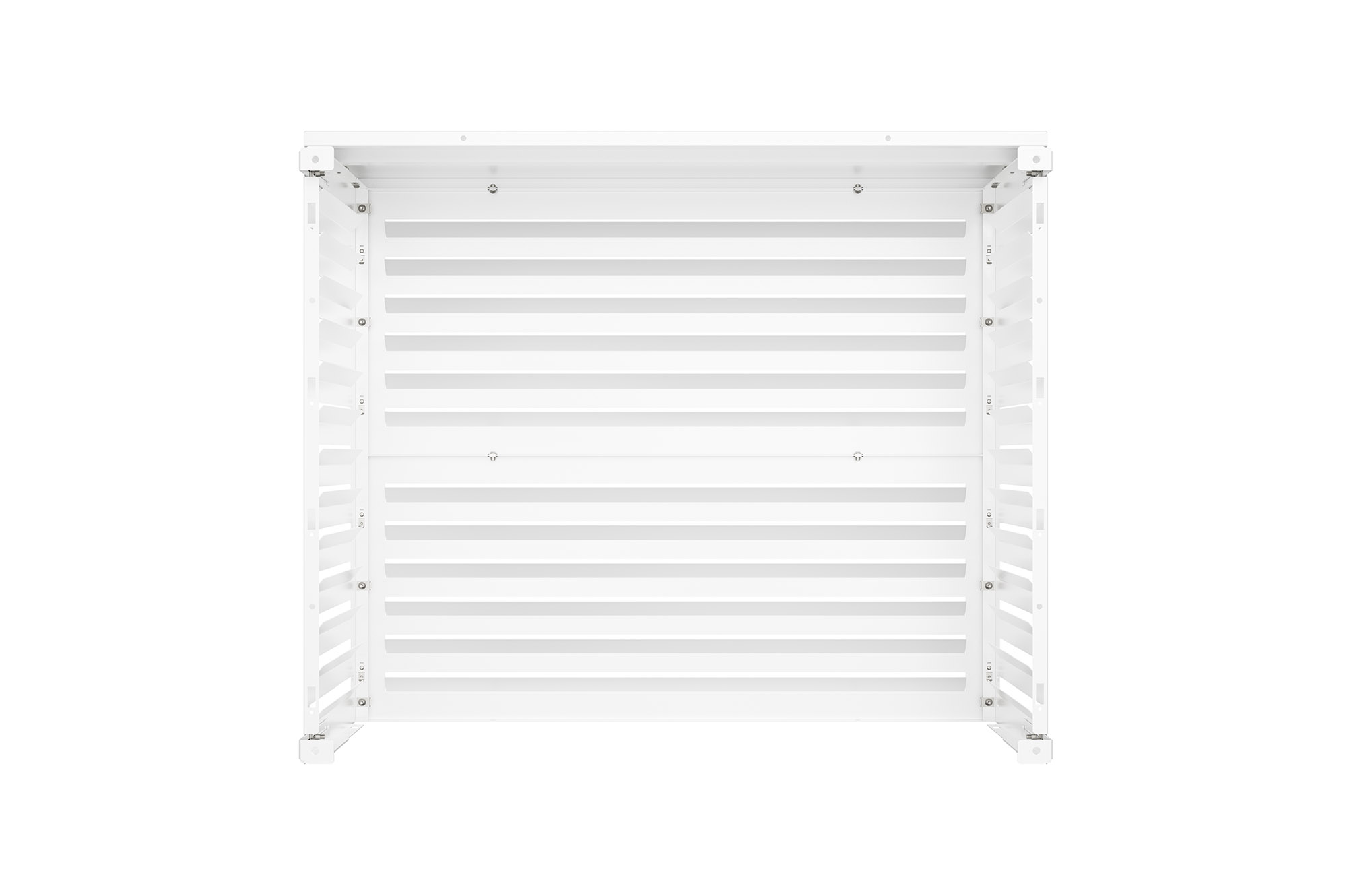 Aneto balts alumīnija gaisa kondicioniera pārsegs - L izmērs 6