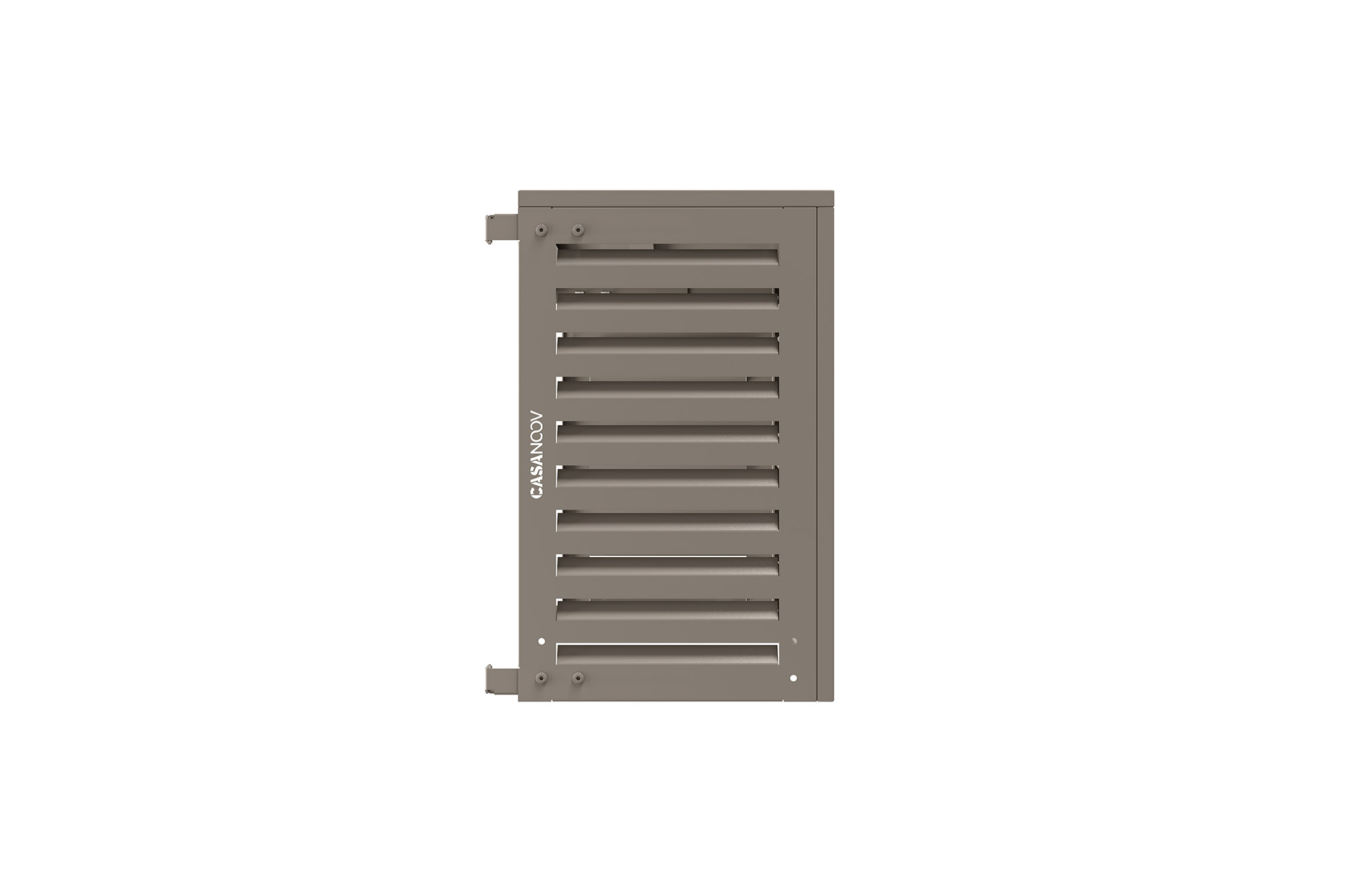 Cache clim aluminium taupe Aneto - taille S 7