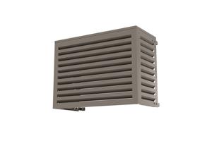 Skydd För Luftkonditionering Och Värmepump ANETO Aluminium Taupe - Storlek S 14