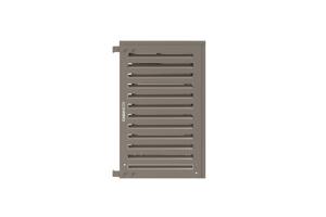 Kućište Za Klima Uređaj I Dizalicu Topline ANETO Aluminij Taupe - Veličina M 7