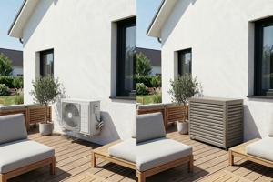 Kućište Za Klima Uređaj I Dizalicu Topline ANETO Aluminij Taupe - Veličina M 12