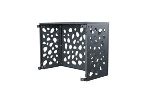 Cache clim & pompe à chaleur ANETO SUNNY aluminium gris - taille S 5