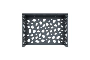 Cache clim & pompe à chaleur ANETO SUNNY aluminium gris - taille S 6