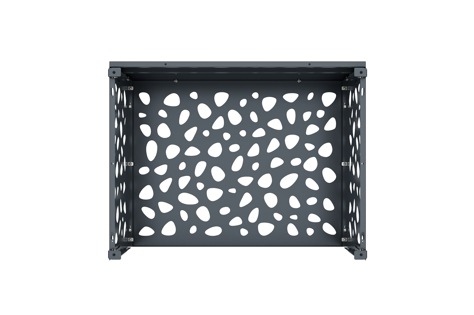 Aneto Sunny gray aluminum air conditioning cover - size M 6