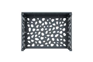 Cache clim & pompe à chaleur ANETO SUNNY aluminium gris - taille M 6