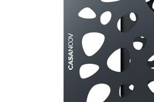 Cache clim & pompe à chaleur ANETO SUNNY aluminium gris - taille M 11