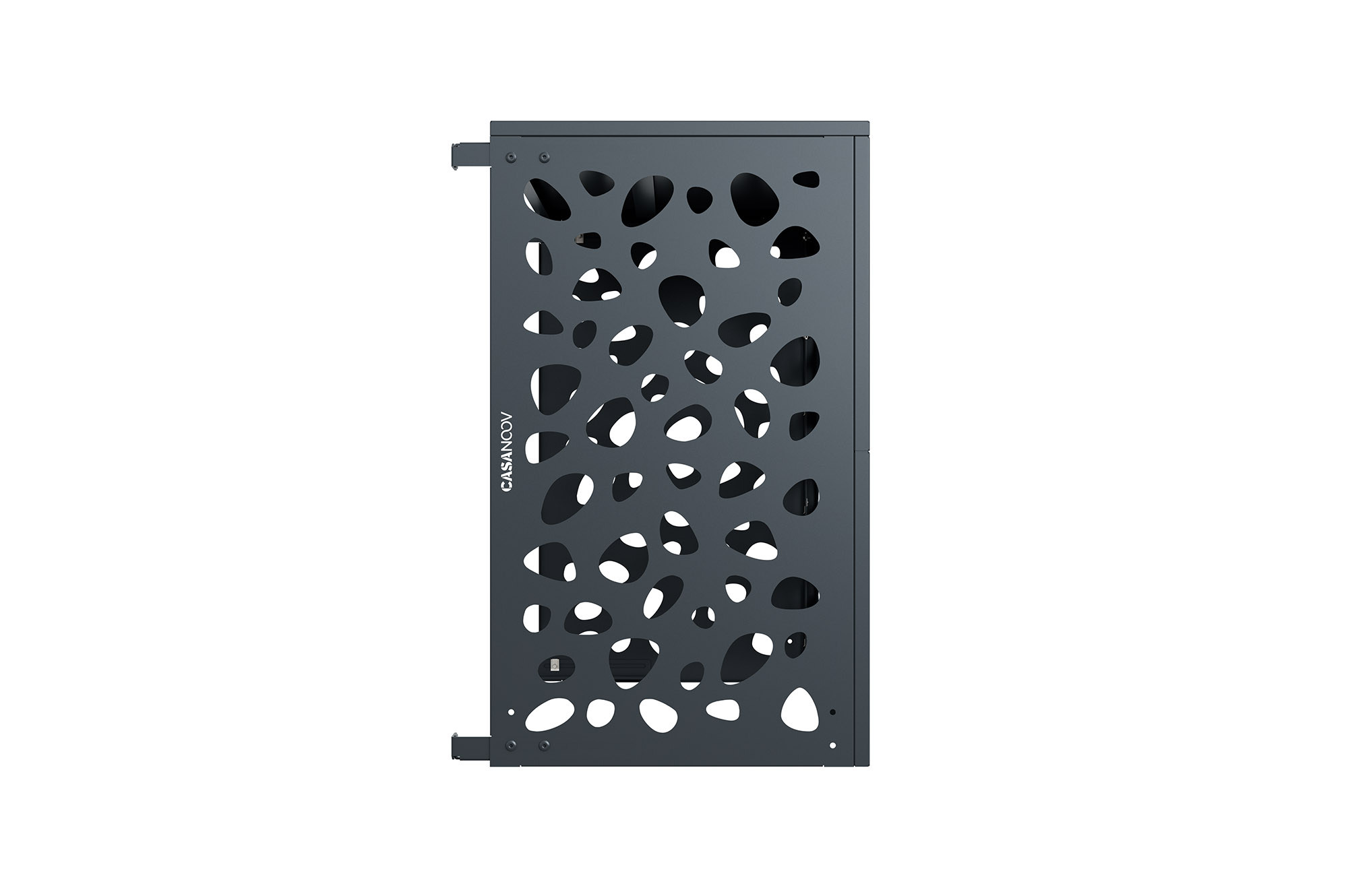 Cache clim aluminium gris Aneto Sunny - taille L 7