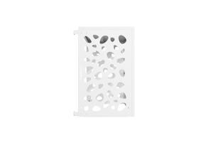 Air Conditioner & Heat Pump Cover ANETO SUNNY Aluminium White - Size M 7