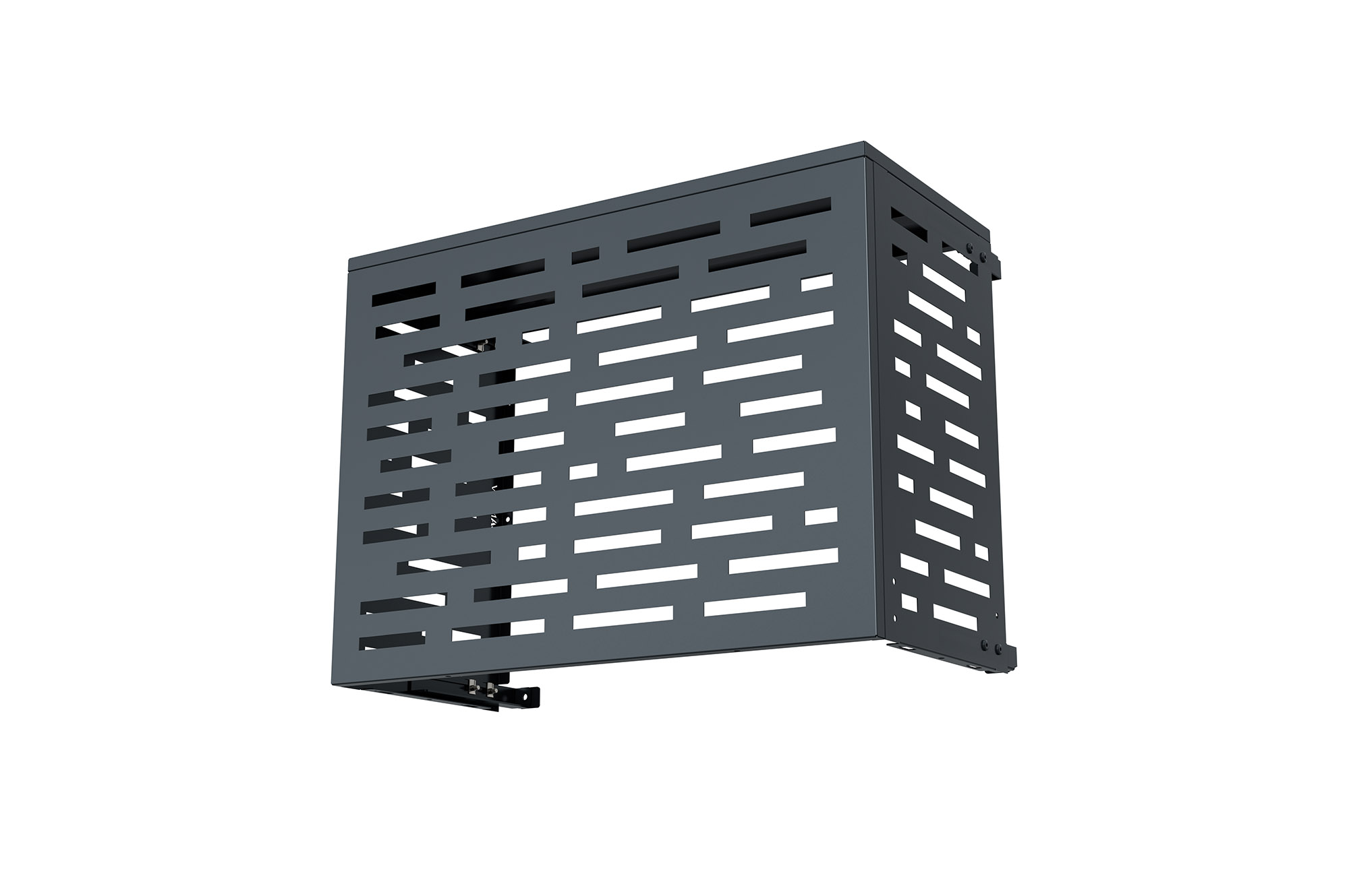 Aneto Arlberg gray aluminum air conditioning cover - size S 13