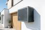 Aneto grey aluminum air conditioner cover with bottom panel - size S 4
