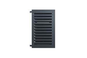 Capac aer condiționat Aneto gri din aluminiu cu panou inferior - mărimea M 7