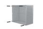 Aneto grey aluminum air conditioner cover with bottom panel - size L 8