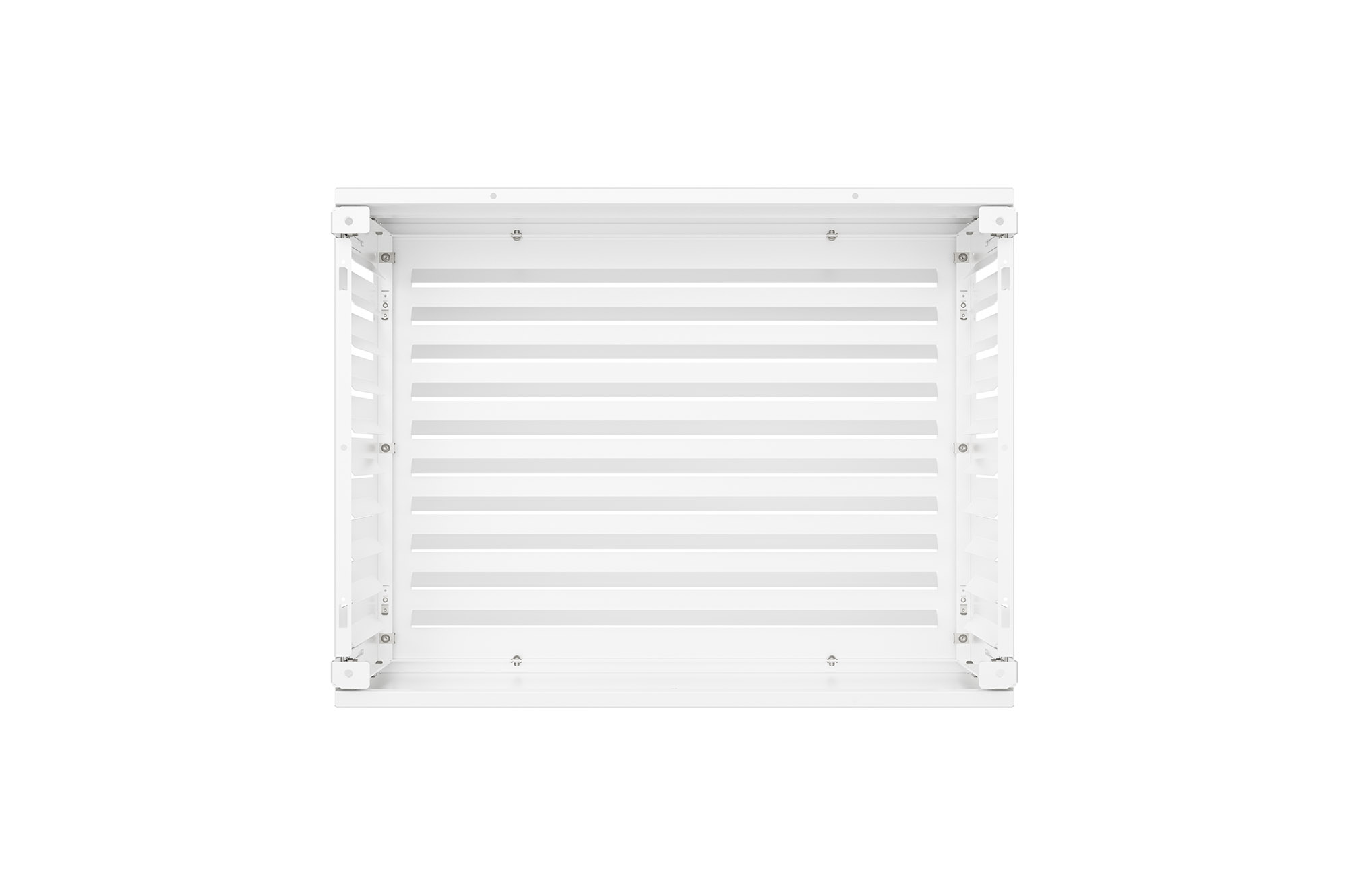 Cache clim aluminium blanc Aneto avec face inférieure - taille S 6