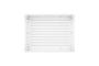 Cache clim aluminium blanc Aneto avec face inférieure - taille S 6