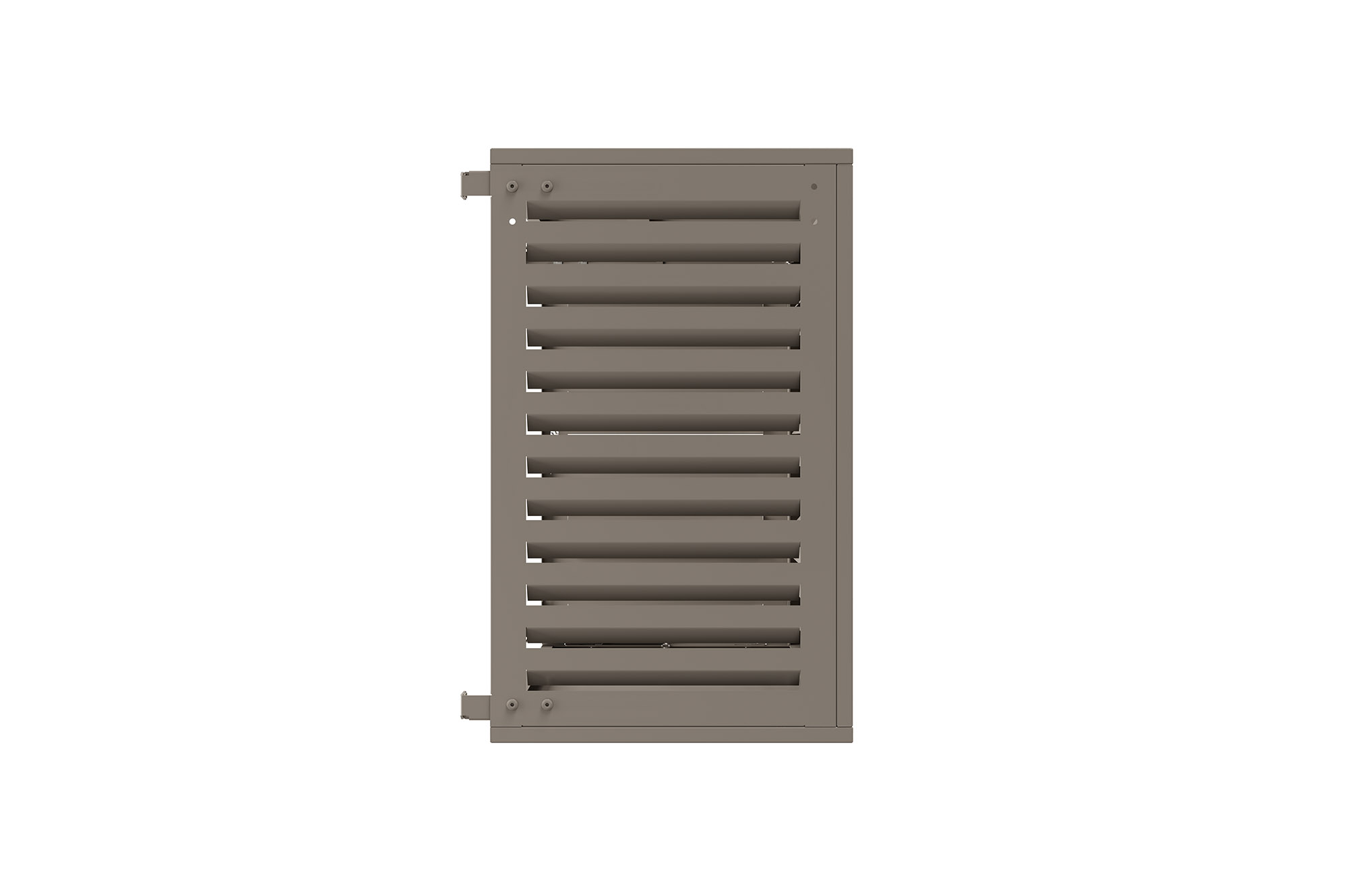 Capac de aer condiționat Aneto taupe din aluminiu cu panou inferior - mărimea M 7