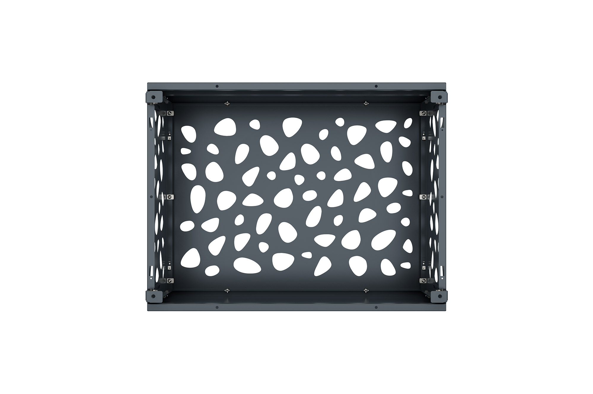 Cache clim aluminium gris Aneto Sunny avec face inférieure - taille S 6