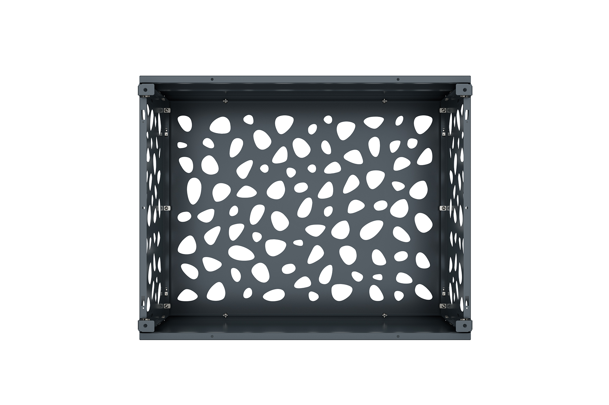 Capac aer condiționat Aneto Sunny gri din aluminiu cu panou inferior - mărimea M 6