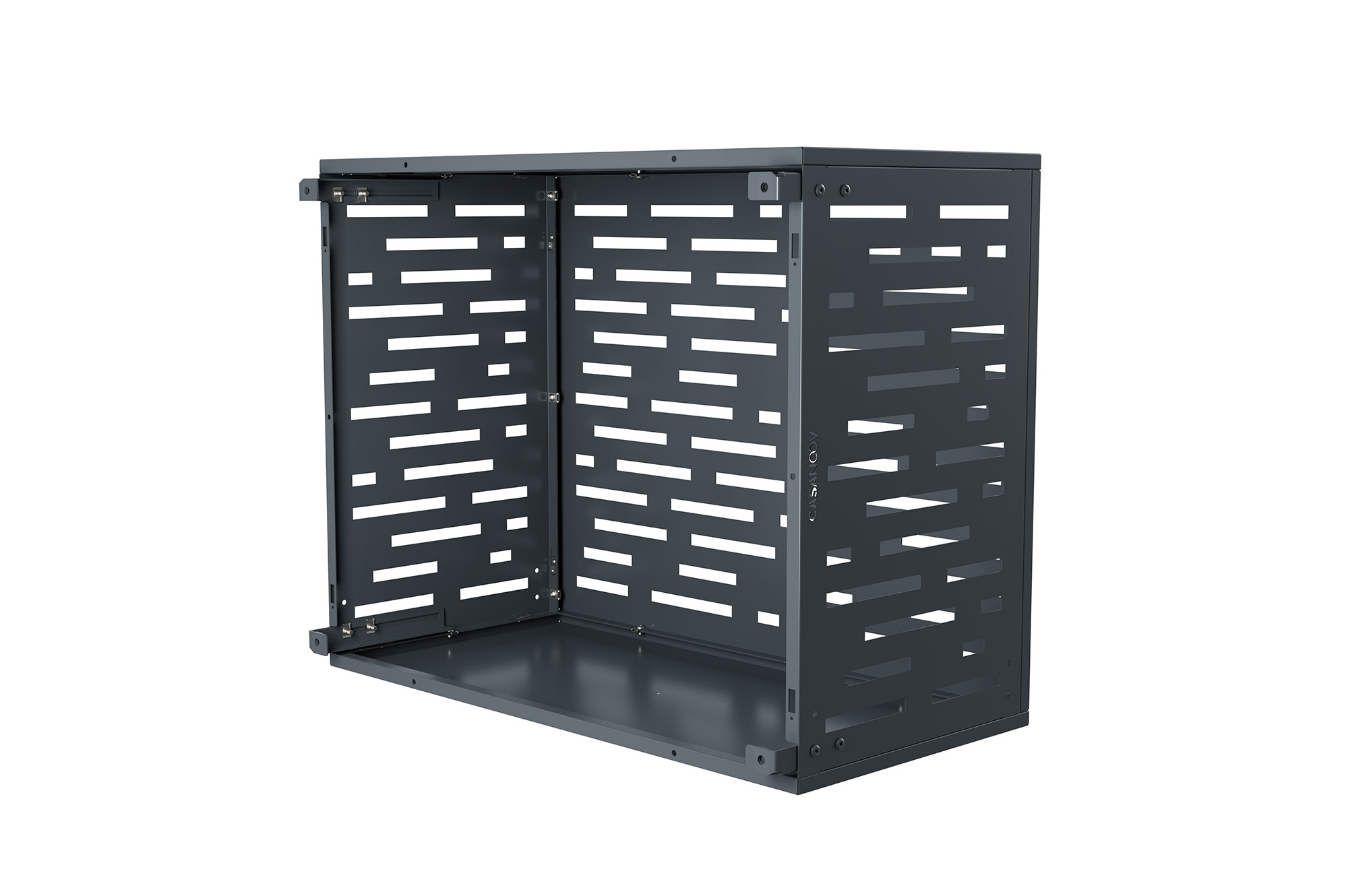 Capac aer condiționat Aneto Arlberg din aluminiu gri cu panou inferior - mărimea M 5