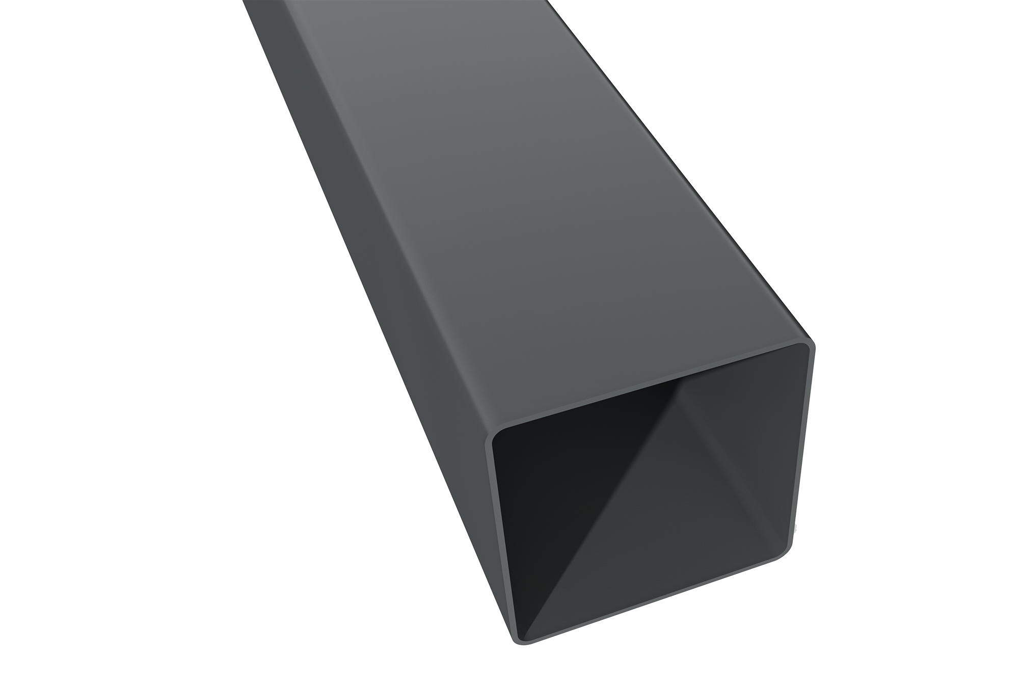 Σετ 2 κολόνων ELDA 15x15cm αλουμινίου Υ.240cm ανθρακί γκρι 9