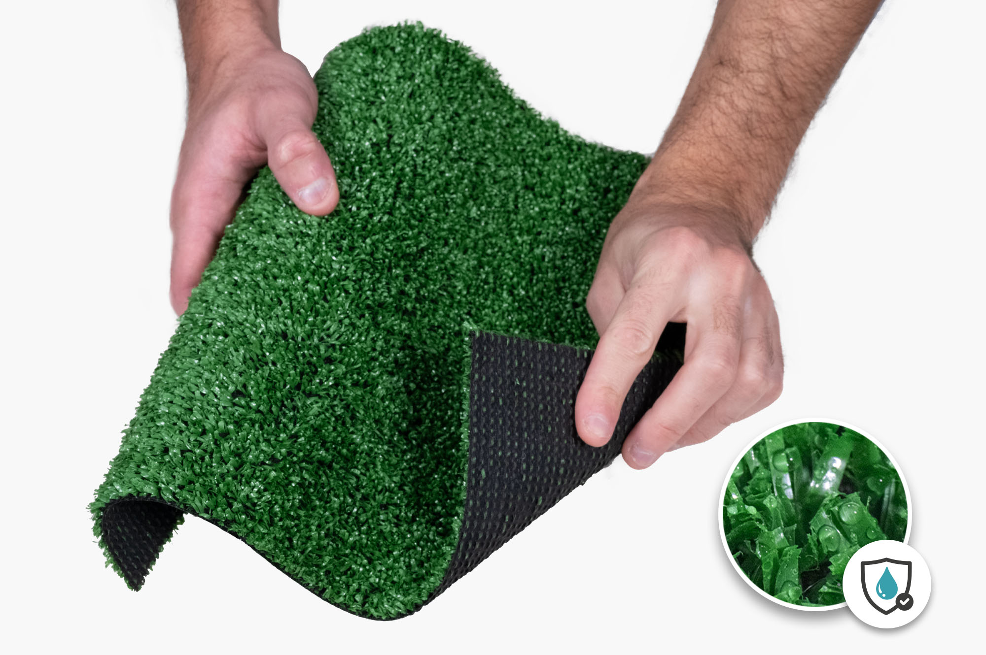 ORSO kunstgras 1m x 5m - 7mm 6