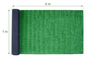 ORSO Kunstrasen 1 m x 5 m - 7 mm 2