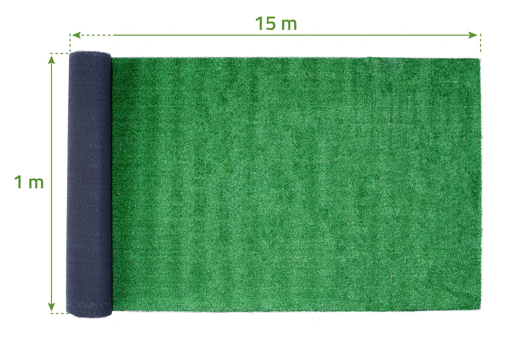 Erba sintetica ORSO 1m x 15m - 7mm 2