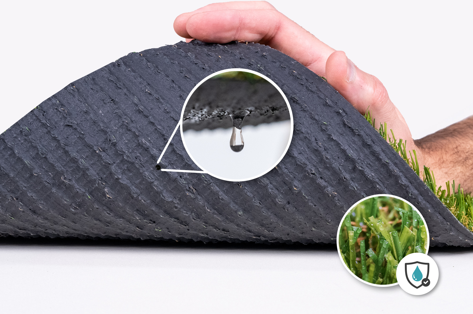 PELMO synthetic turf 1m x 15m - 20mm 7