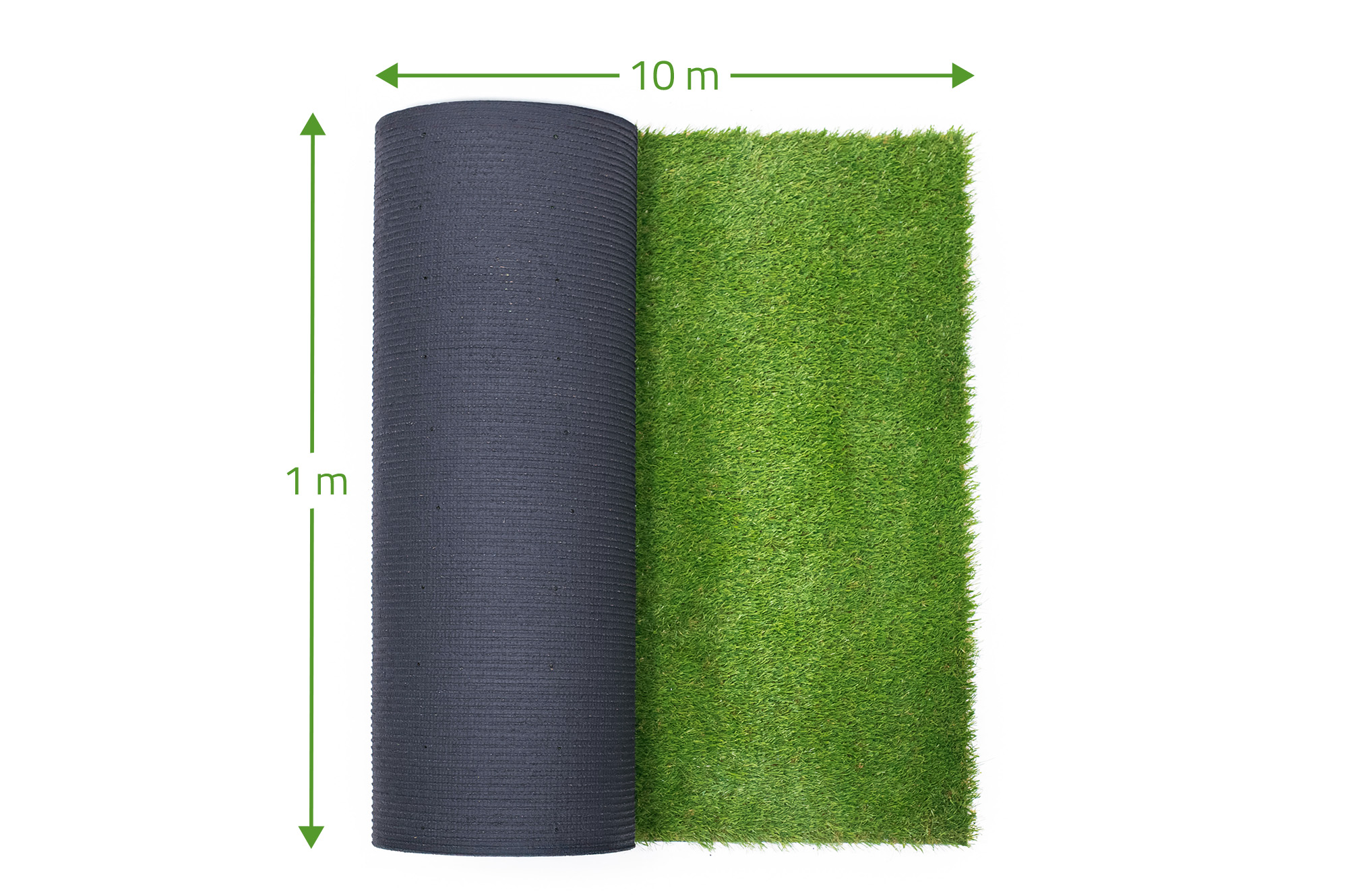 Césped sintético PELMO 1m x 10m - 30mm 3